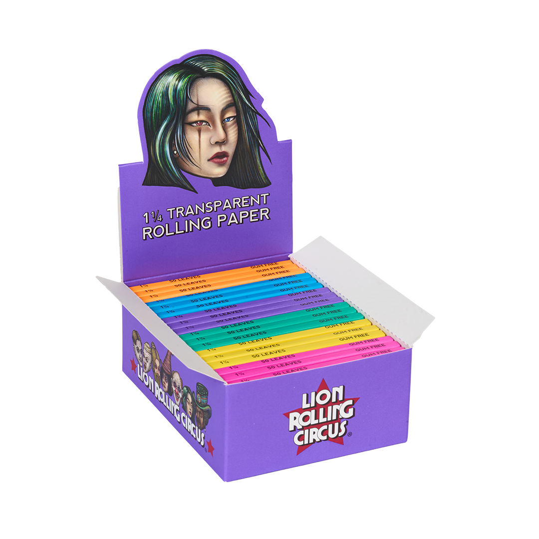 TRANSPARENT ROLLING PAPER 1.1/4