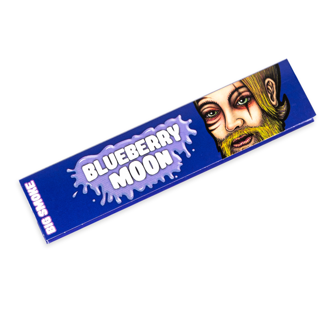 FLAVOURED BLUEBERRY MOON ROLLING PAPER KING SIZE