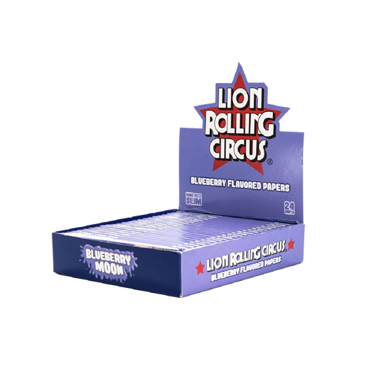 FLAVOURED BLUEBERRY MOON ROLLING PAPER KING SIZE