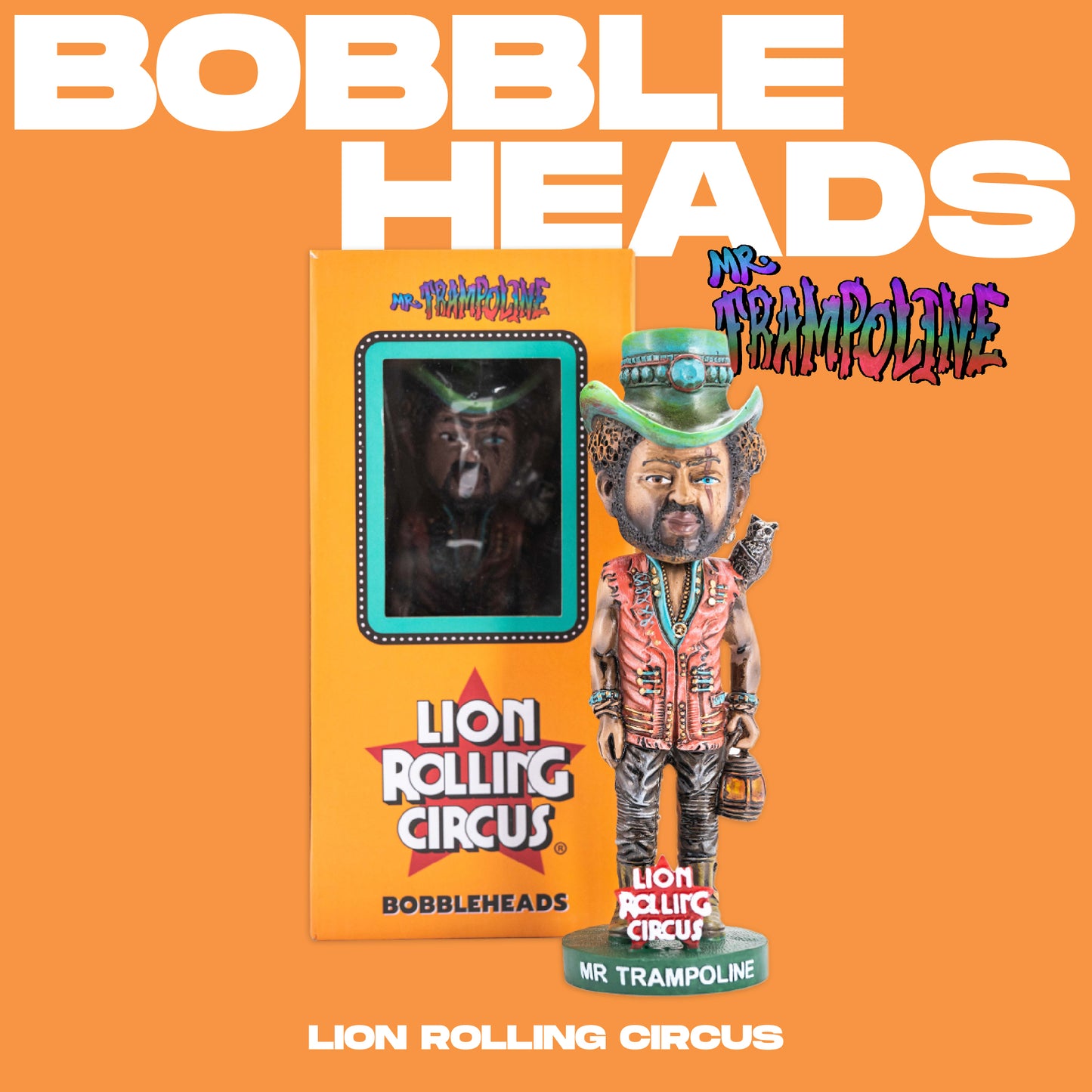 BOBBLE HEAD MR TRAMPOLINE