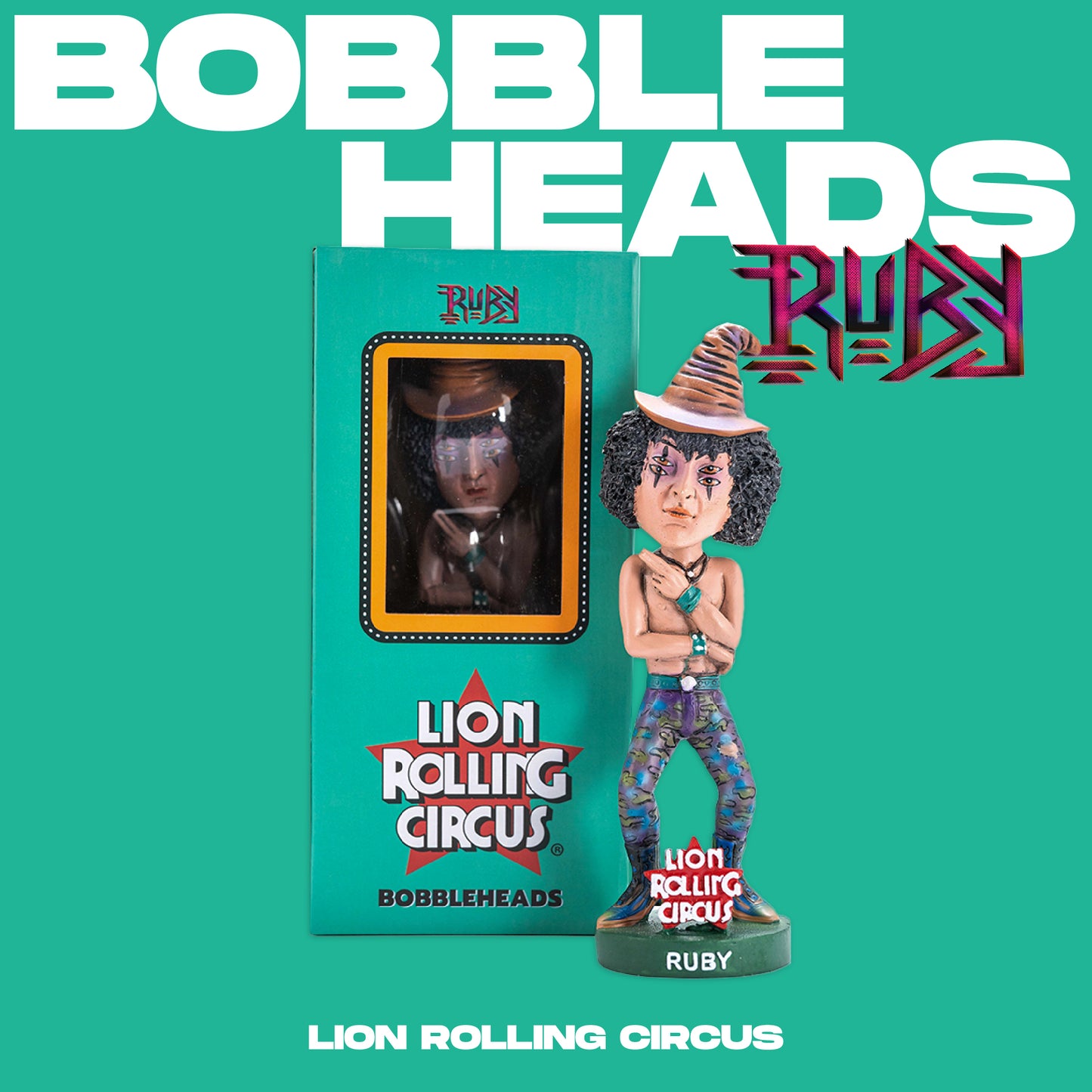 RUBÍ CABEZA BOBBLE