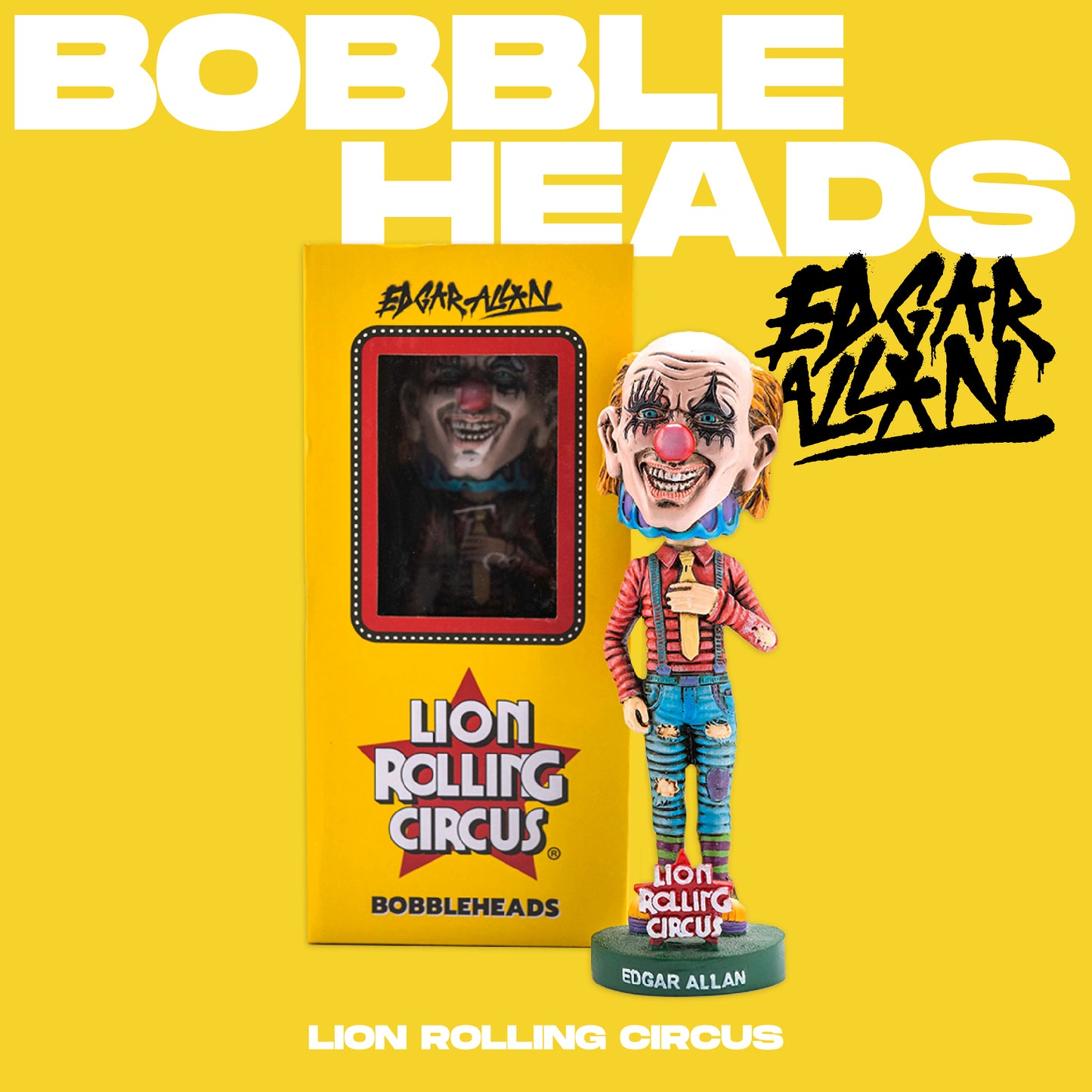 BOBBLE HEAD EDGAR ALLAN